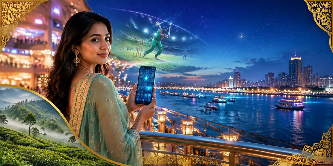 সিলেটের চা বাগানে ক্রিকেট বাজি খেলা